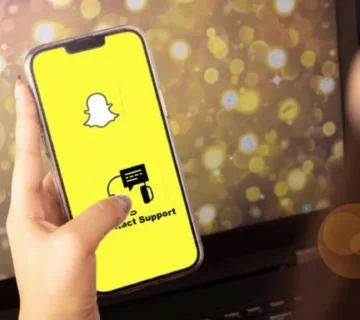 طريقة التواصل مع سناب شات