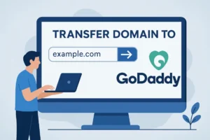 كيفية نقل دومين إلى جودادي GoDaddy 300x200